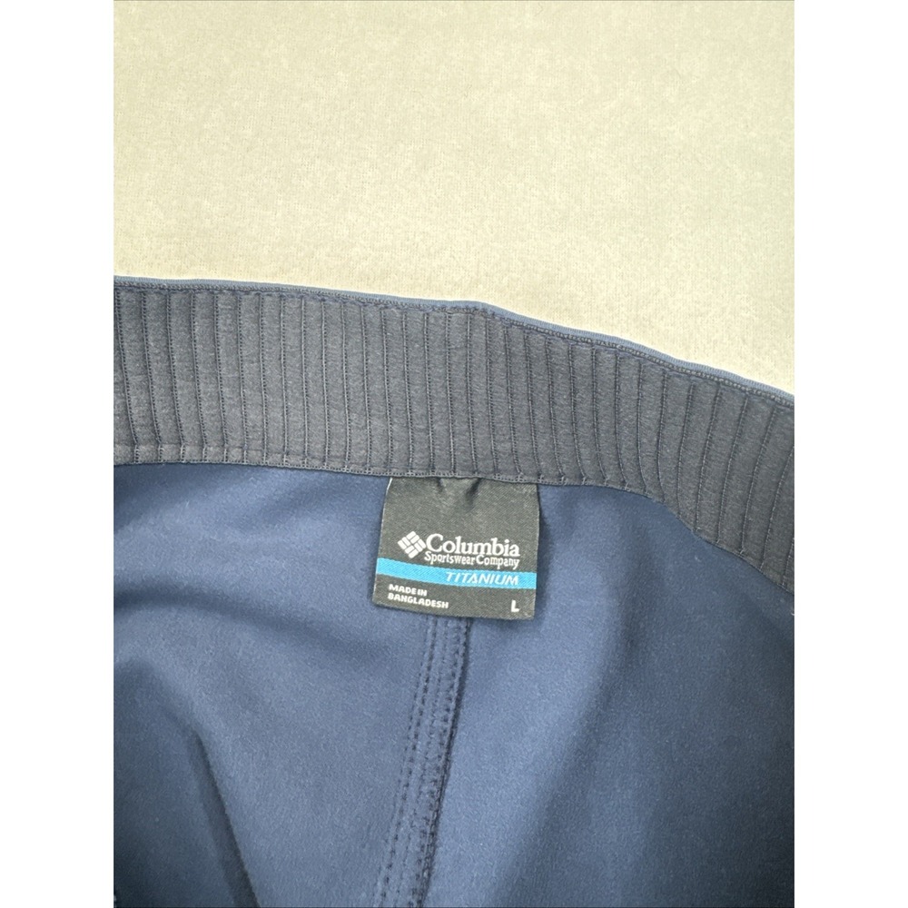 Columbia Women's Vast Canyon™ High Rise Softshell Pants Blue Large NWT - Picture 4 of 4